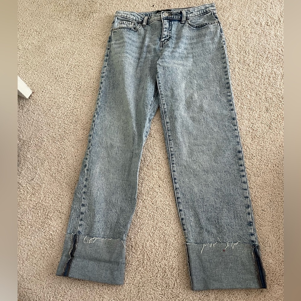 Banana Republic Light Wash Slouch Jean (Size 4)